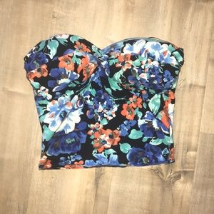 Floral crop top